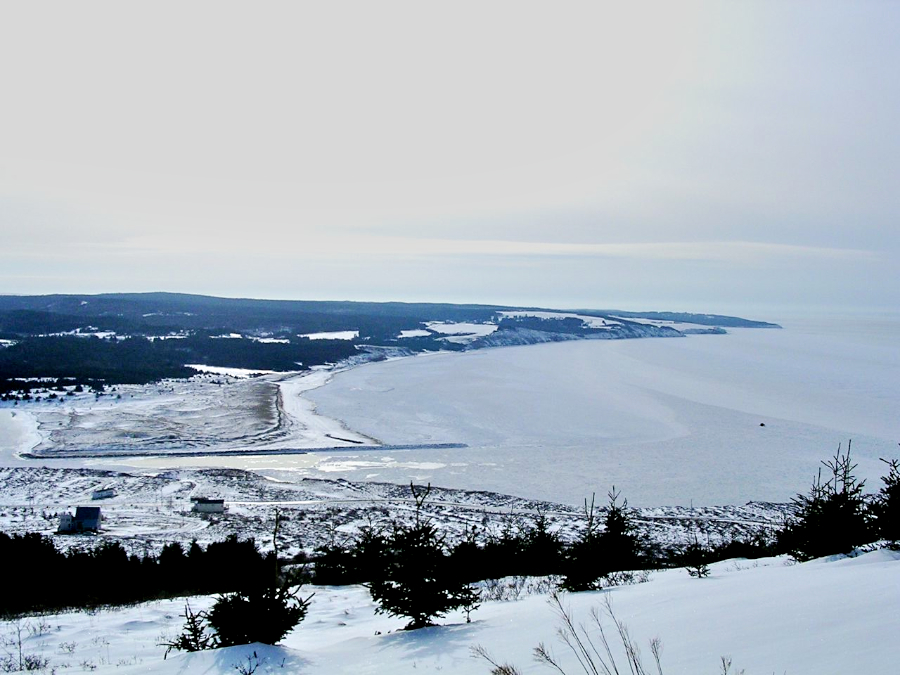 West Mabou Beach and the Colindale Shore from Mabou Harbour Mountain