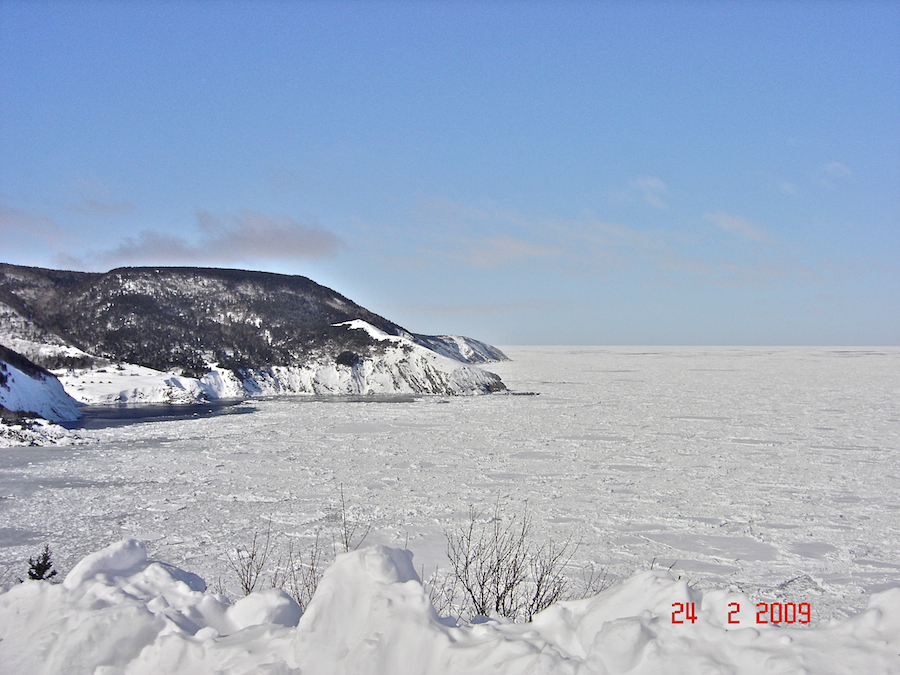 Meat Cove and Cape St Lawrence from the Meat Cove Road