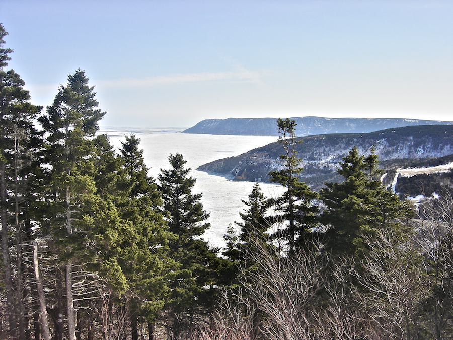 Bay St Lawrence shore line from the Lowland Cove Trail