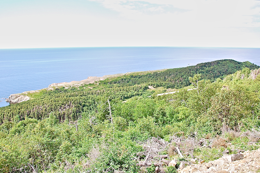 Presqu’Île seen from Le vieux chemin du Cap-Rouge