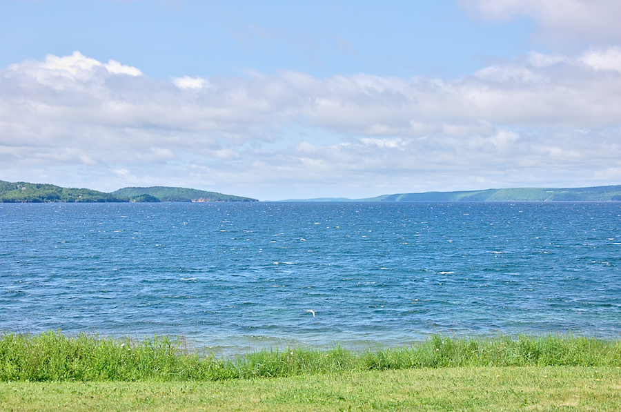 Looking down St Andrews Channel from Groves Point