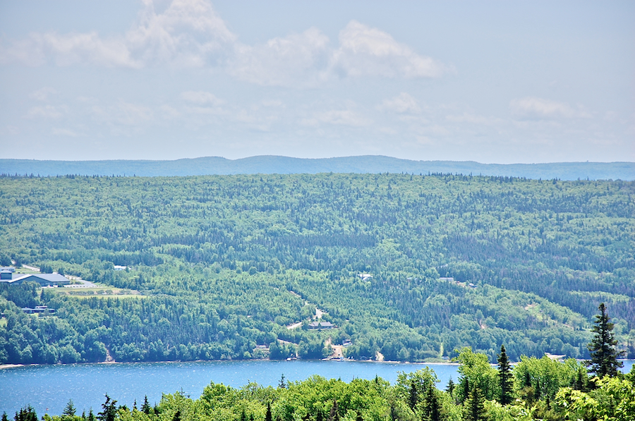 Boisdale Hills Rise above Boularderie Island