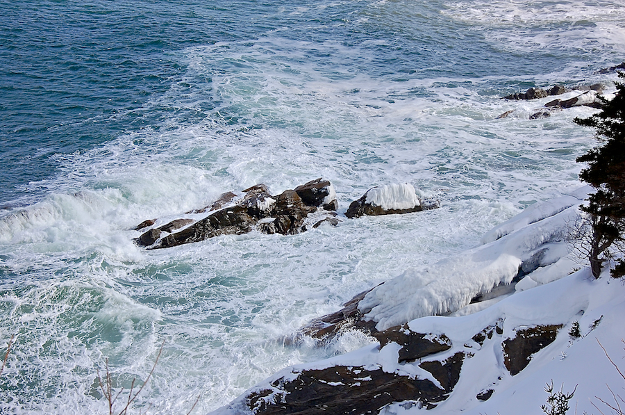 Shore north of Capstick