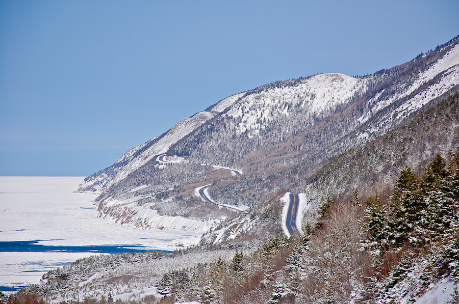 The Cabot Trail from near Presqu’Île