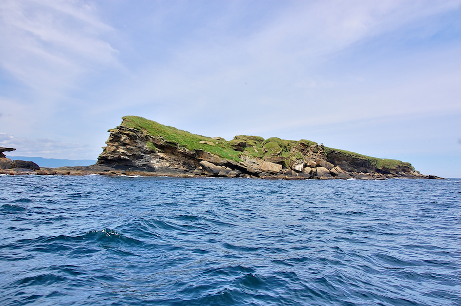 Ciboux Island from near its southwestern end