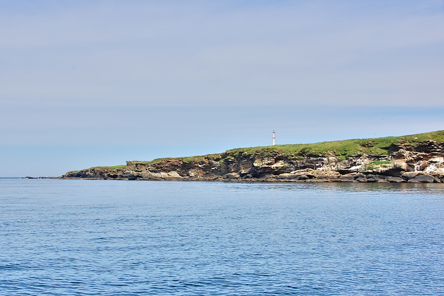 Northeastern end of Ciboux Island seen from the western side