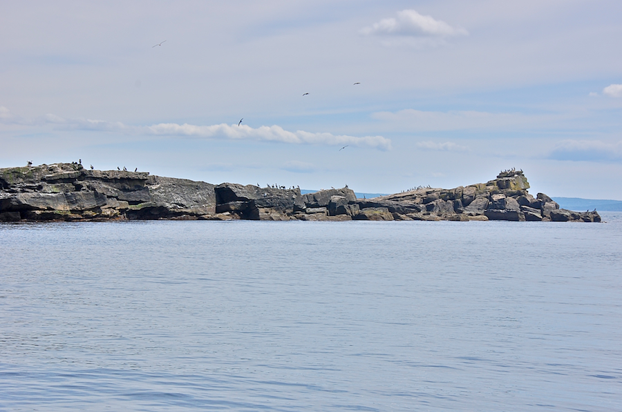 Southwestern end of Ciboux Island from the west