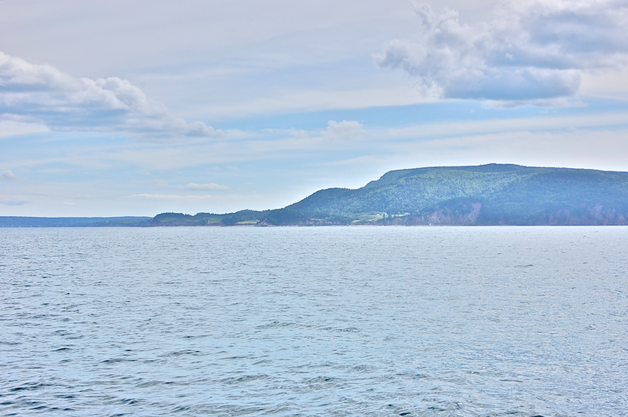 Cape Dauphin from the southwestern end of Hertford Island