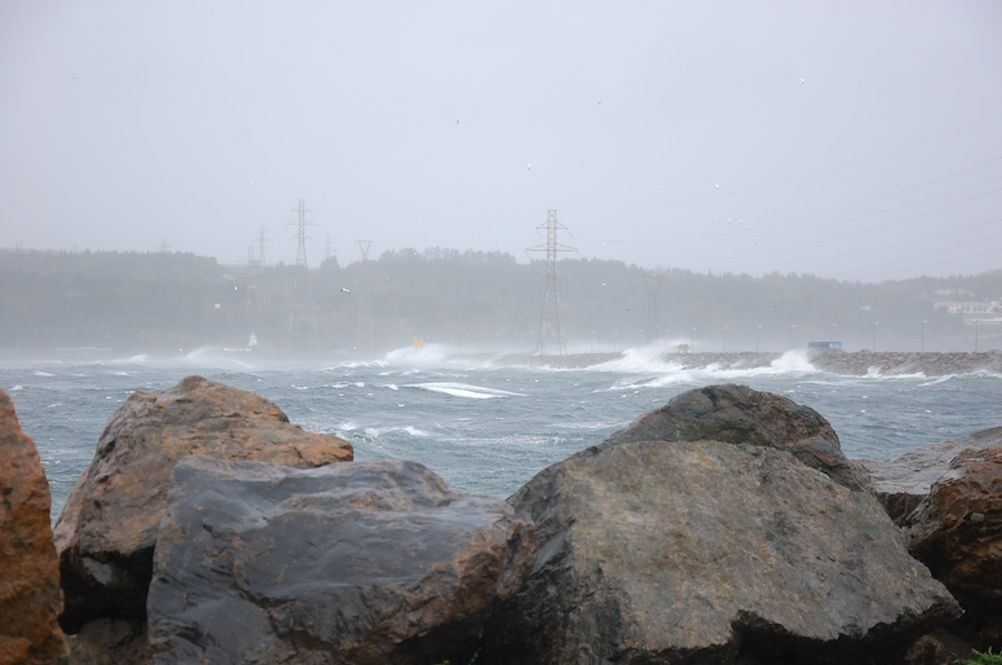 Canso Causeway from Aulds Cove