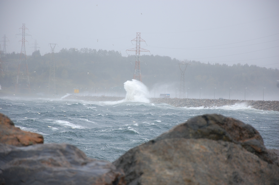 Canso Causeway from Aulds Cove