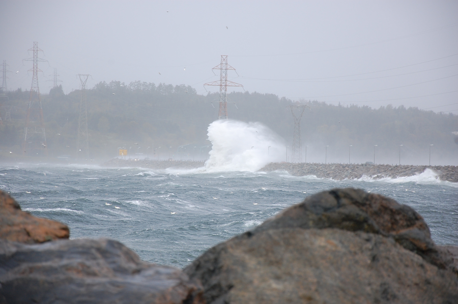 Canso Causeway from Aulds Cove