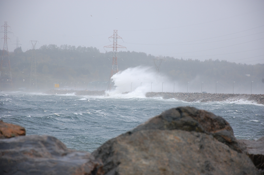 Canso Causeway from Aulds Cove