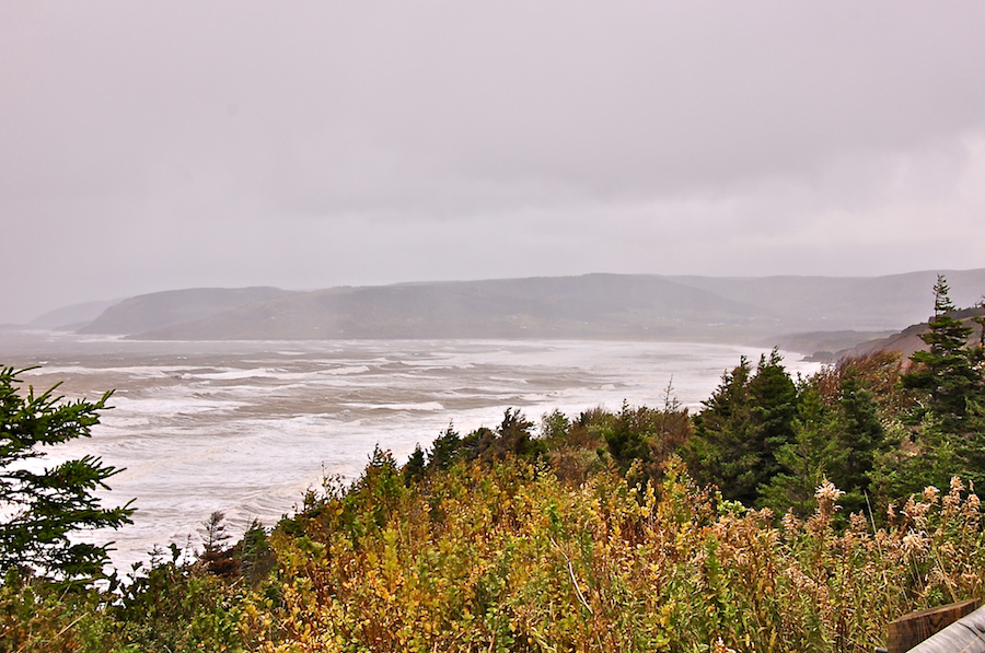 Mabou River Mouth from the Colindale Road guard rails