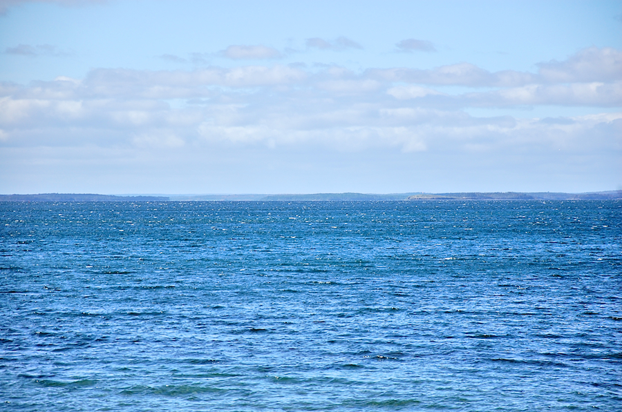 Isle Madame, Lennox Passage, and River Bourgeois from Ponds Cove