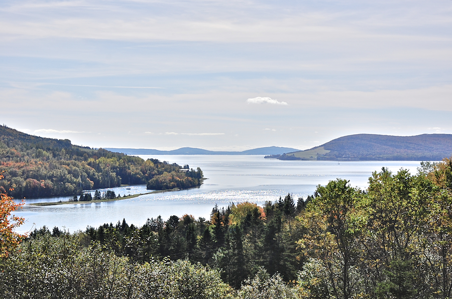 Great Bras d’Or Lake from the Trans-Canada Highway