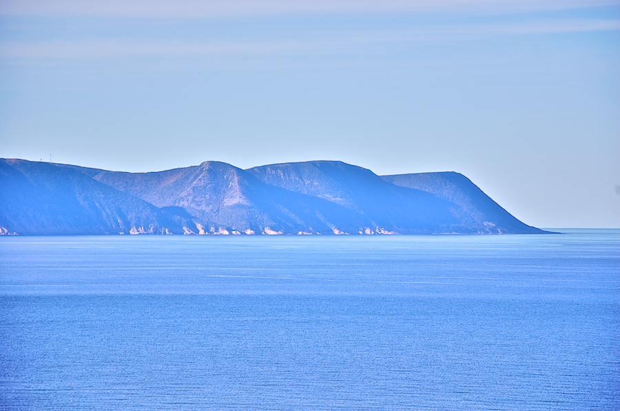 Cape North Massif and Money Point from the White Point Road