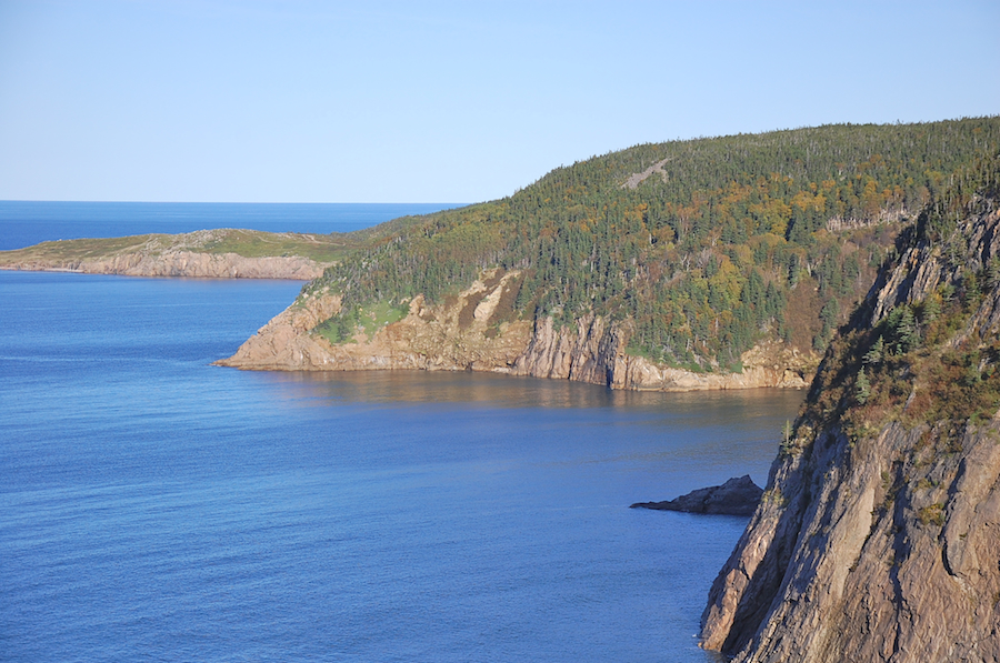 Coast east of Smelt Brook