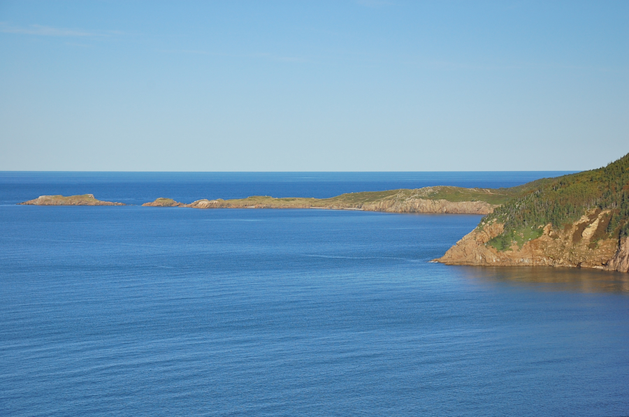 White Point and White Point Island from east of Smelt Brook