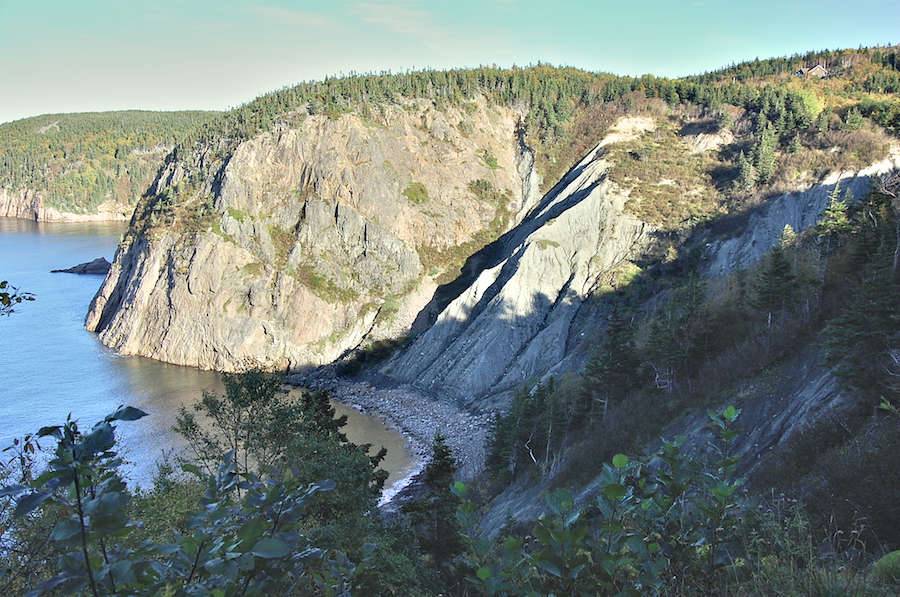 Coast east of Smelt Brook