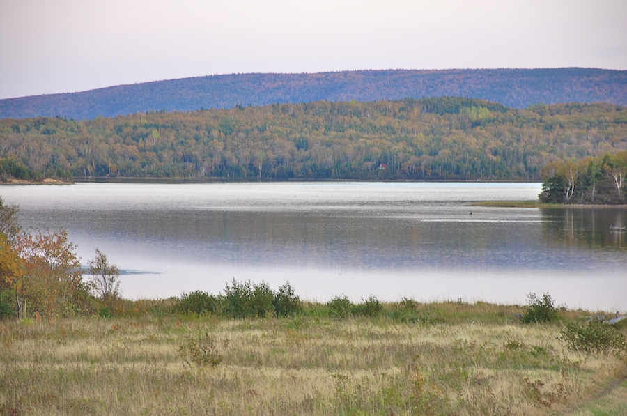 South Mountain seen from across North Harbour