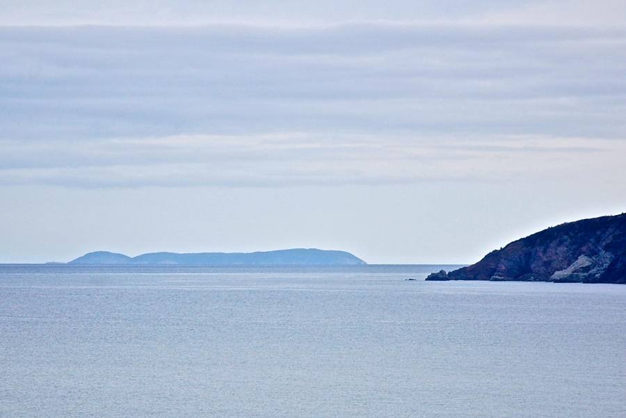 St Paul Island from the Meat Cove Road