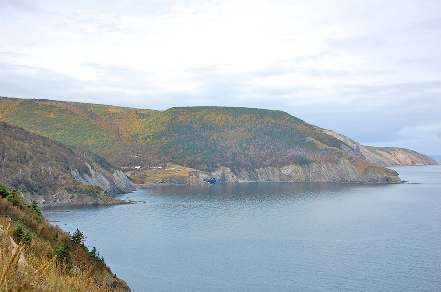 Meat Cove and Cape St Lawrence from Black Point