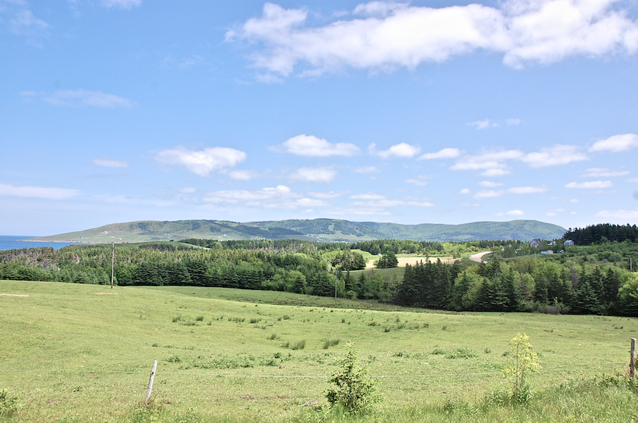 The southern edge of Cape Mabou
