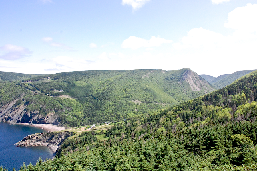Meat Cove from the Little Grassy Summit