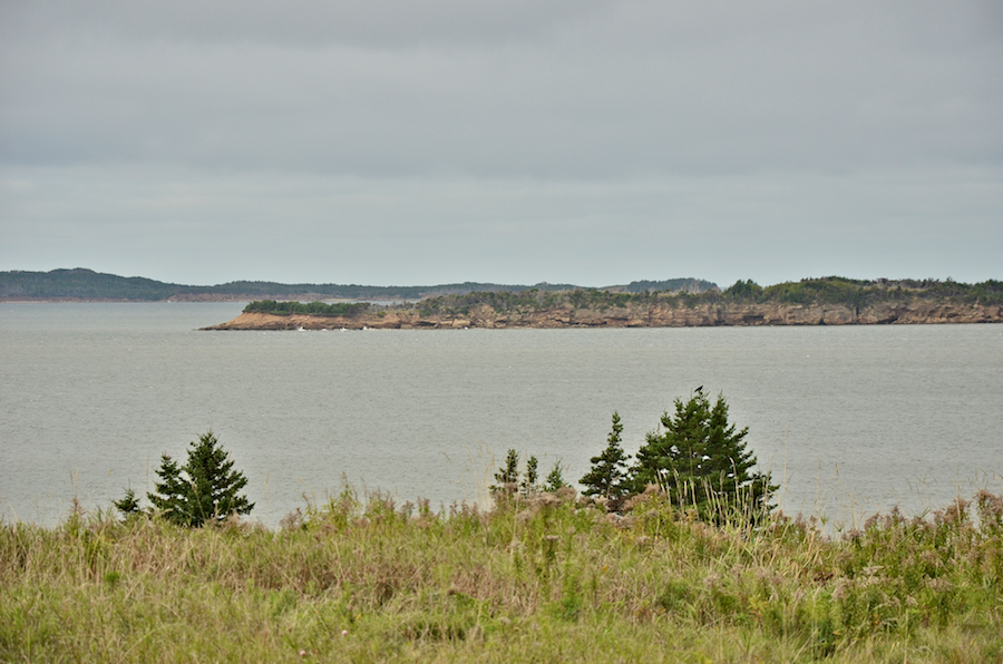 The southern end of Port Hood Island and the northern end of Henry Island