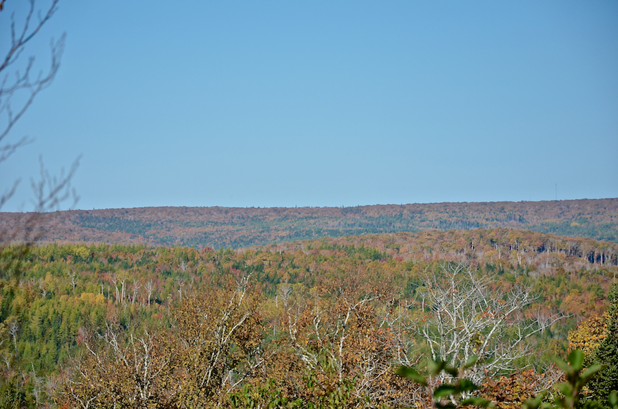 View to the northwest from Dunakin