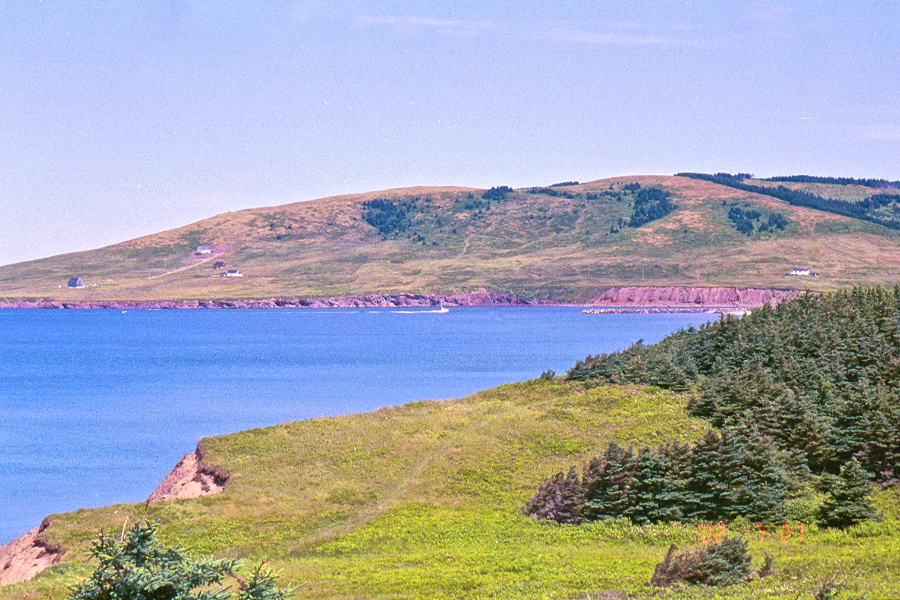 Green Point from the Western Coastal Trail in the West Mabou Beach Provincial Park