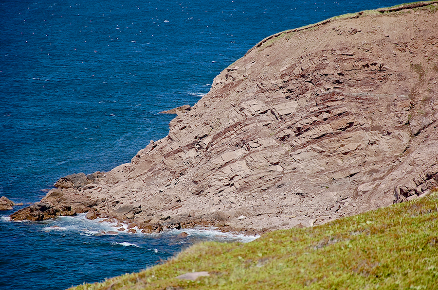 The northern edge of the Fox Den from above