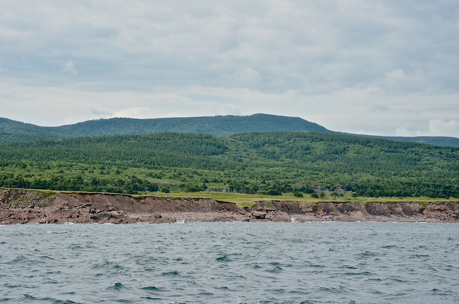 The coast south of Cape St Lawrence