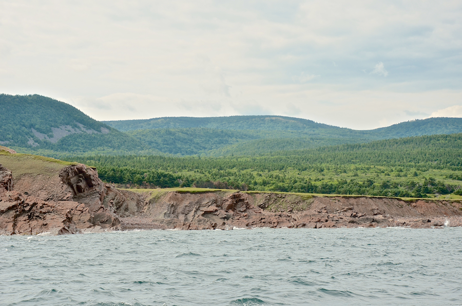 The coast just south of Cape St Lawrence