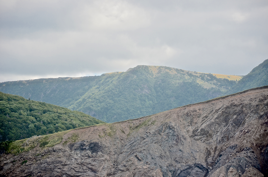 The ridge above the Blair River Valley