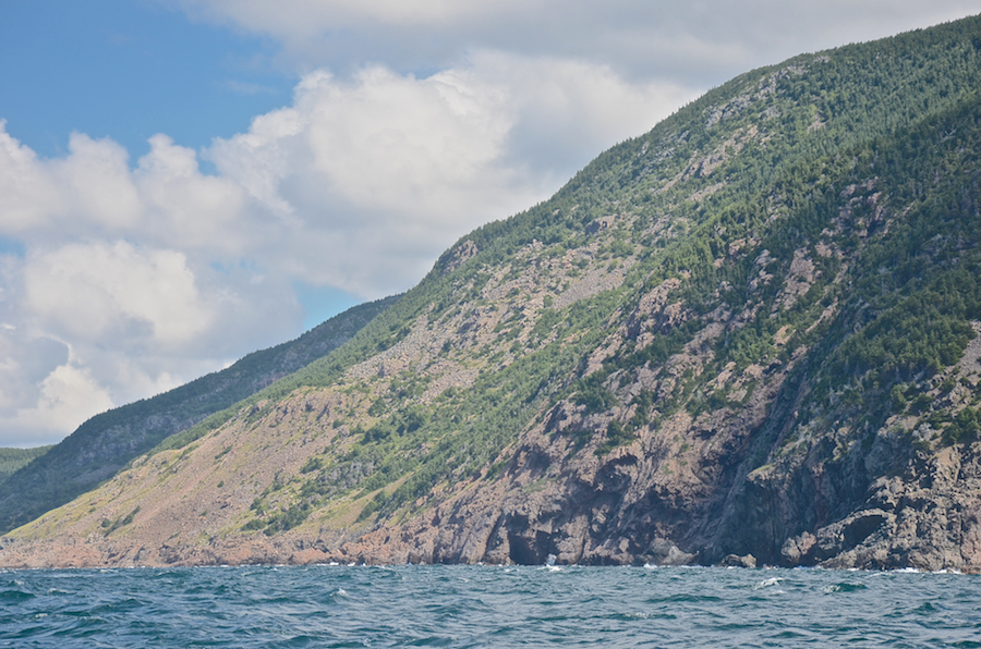 The northern coast of the High Capes area