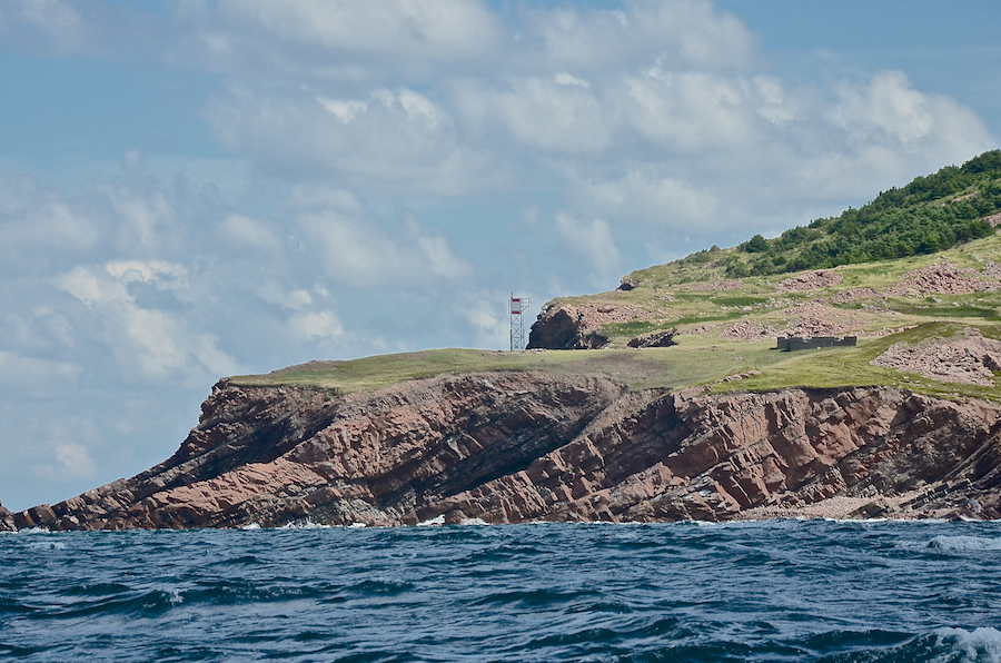 The northwestern end of Cape St Lawrence