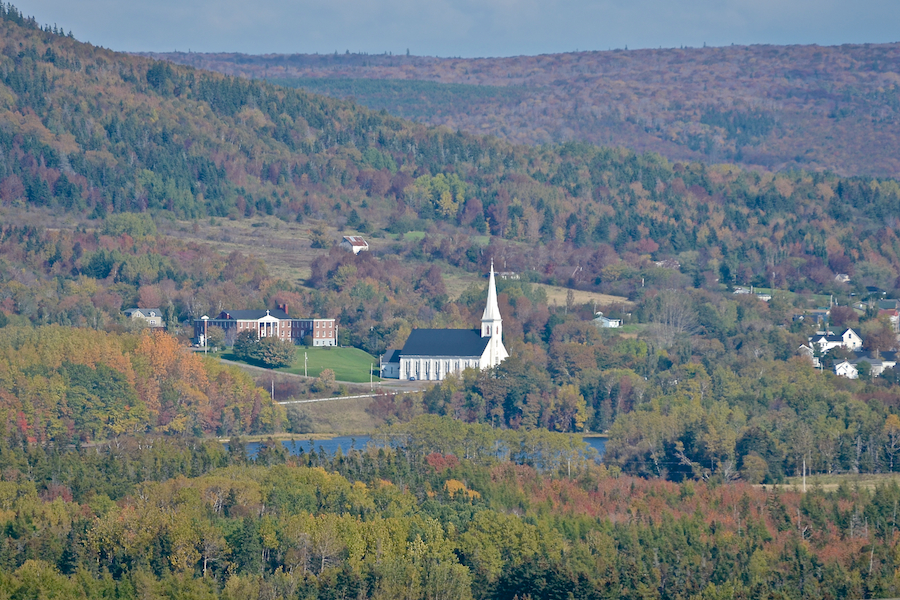 St Mary’s at the foot of Mabou Mountain