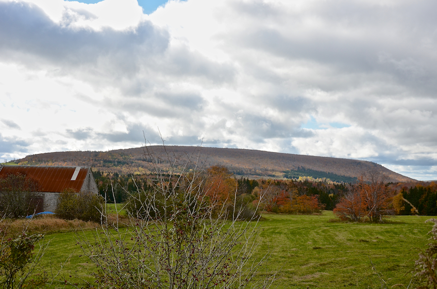 Mabou Mountain from the Glenora Falls Road