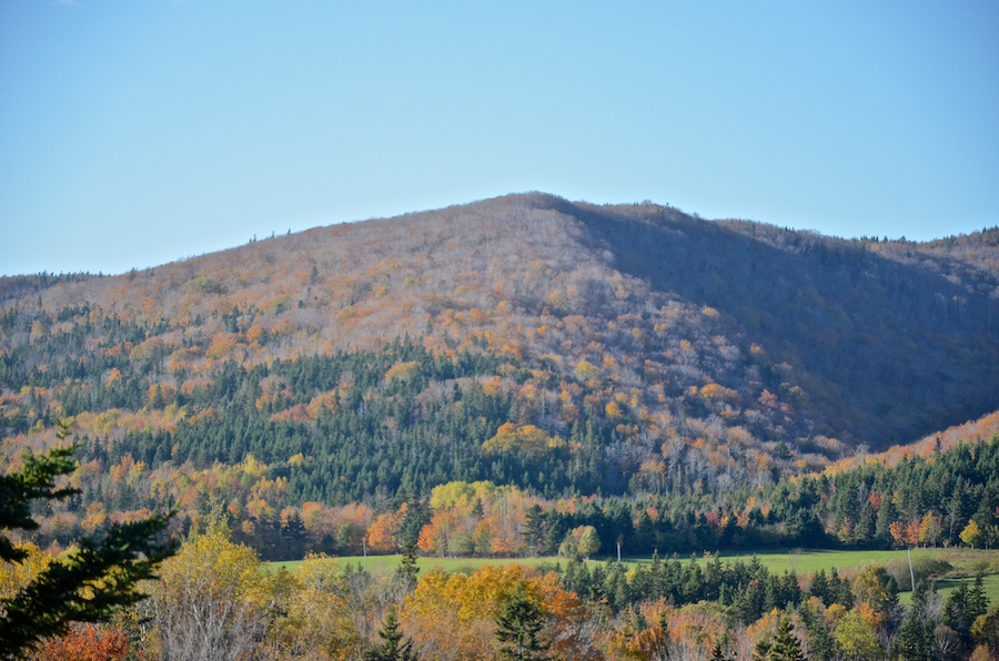 The Cape Mabou Highlands from the Northeast Mabou Road