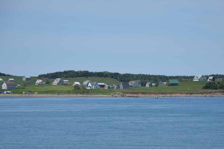 The northern part of the Port Hood Island community