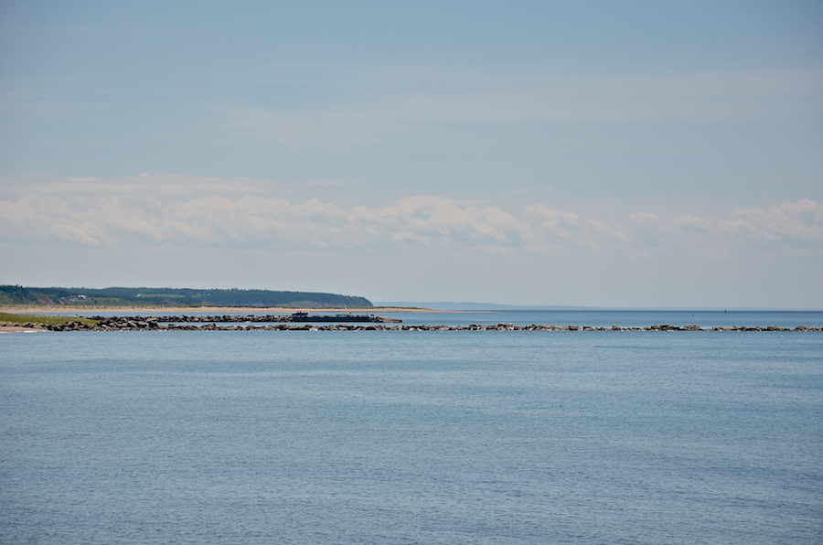 Looking west of south from Murphys Pond Beach