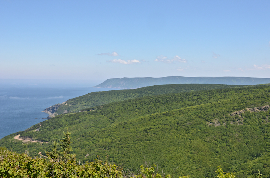 Panorama to the east from the Meat Cove Look-Off