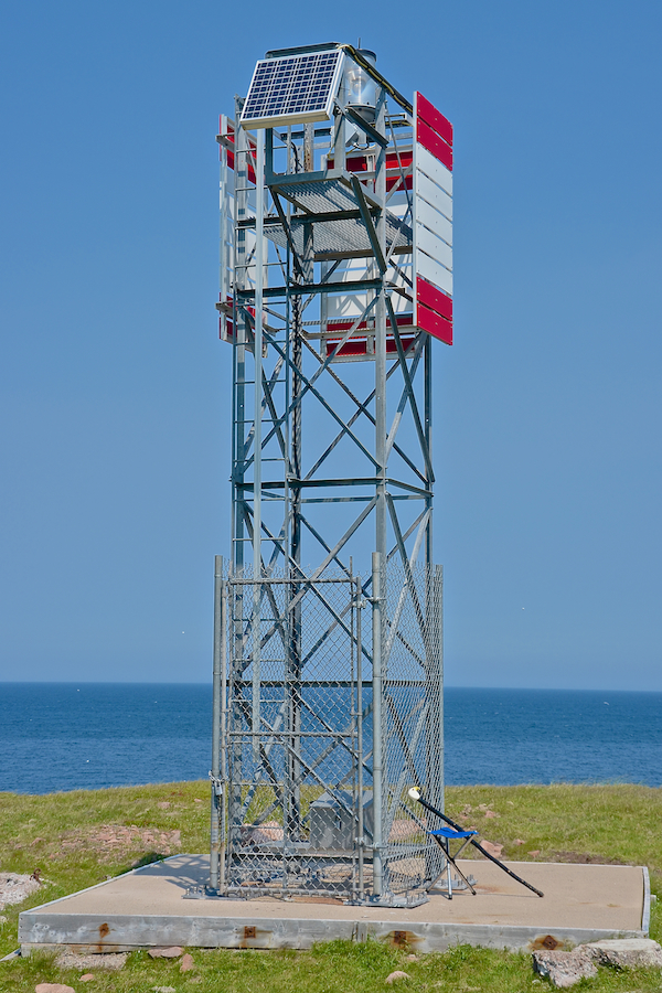 The automated light at Cape St Lawrence