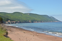 The Cape North Massif from the Cabots Landing Provincial Park