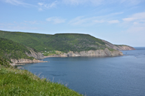 Meat Cove and the northern coast of Cape Breton from Black Point