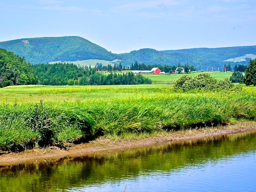 View across the Southwest Mabou River mouth