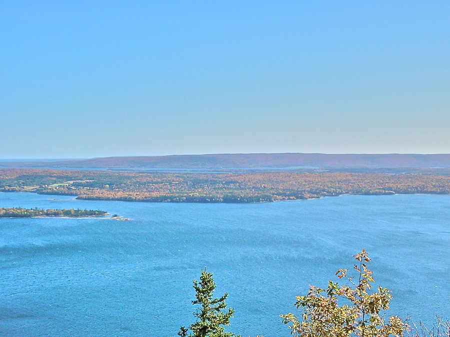 Whycocomagh Bay from Salt Mountain