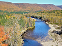 Northeast Margaree River from the Look-Off South of Portree
