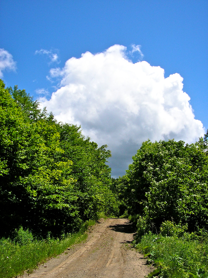 Cloud over the MacDonalds Glen Road